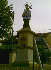 A statue of St. Nepomuk